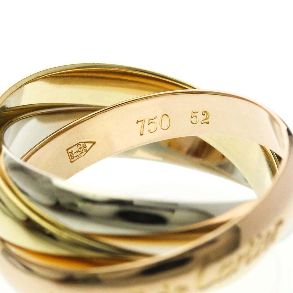 CARTIER 18k Gold Trinity Ring - Picture 7 of 8